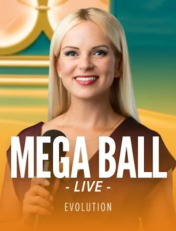 Mega Ball live game show at LolaJack Casino